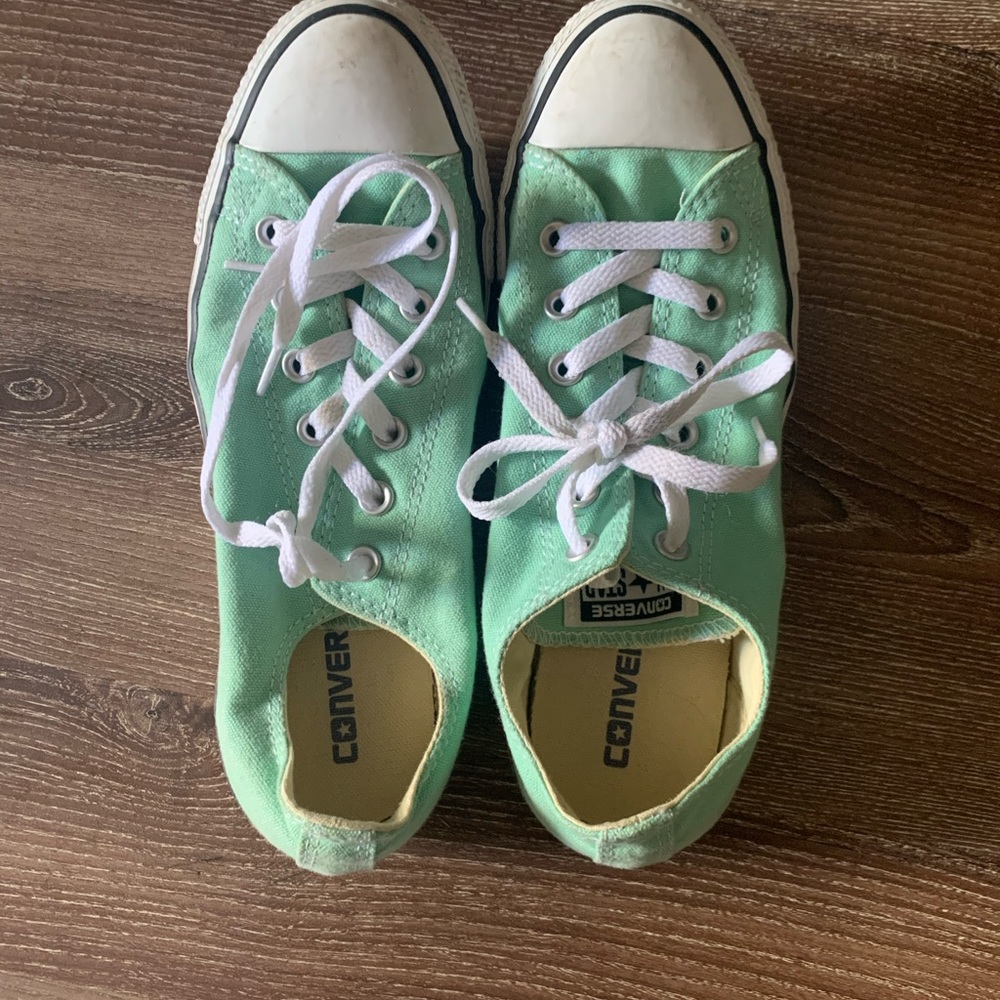 Mint Green Converse